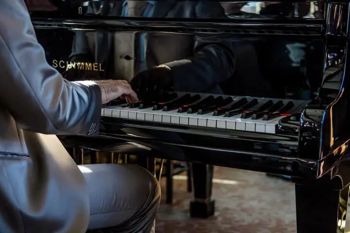 La Bossa Nova au Piano : Rythme et Accords — pianiste de jazz sur un piano à queue